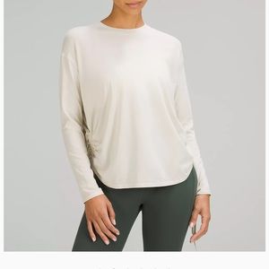Lululemon side cinch long sleeve